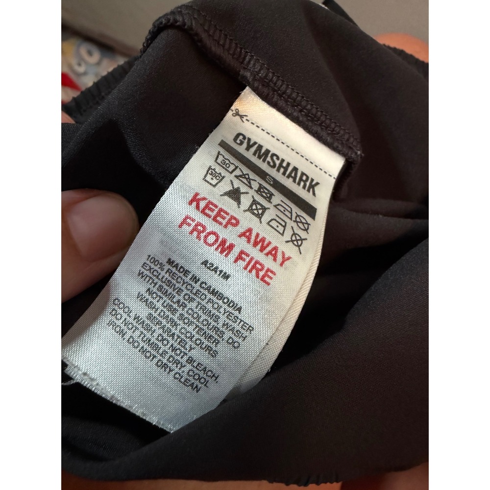 Gymshark Black Athletic Shorts - Picture 6 of 6